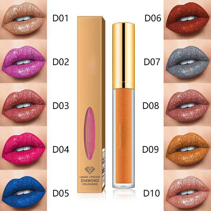 🔥Limited Time 50% OFF🔥Metallic Liquid Diamond Glitter Lipstick