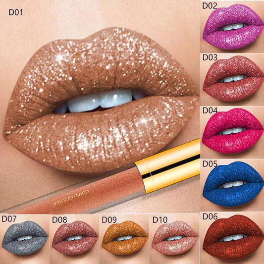 🔥Limited Time 50% OFF🔥Metallic Liquid Diamond Glitter Lipstick