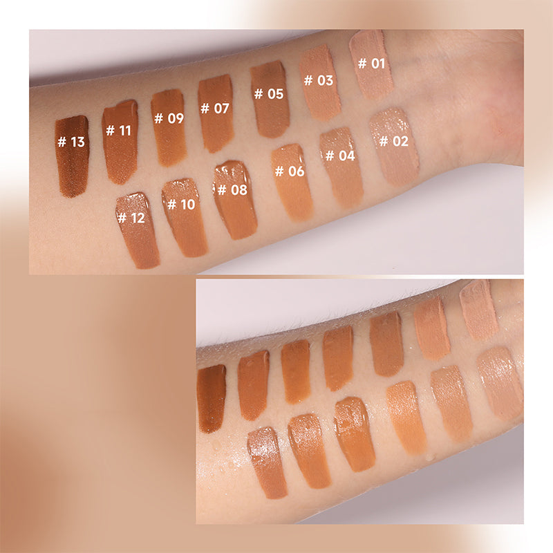 Long-Lasting Waterproof Matte Finish Oil-Control Foundation