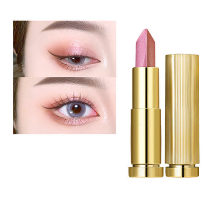 Waterproof Two-Color Shimmer Eyeshadow Stick