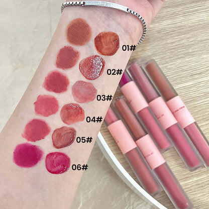 🔥🖤🎉Black Friday - Early Bird Price🎁🎉2-in-1 Dual-Ended Lip Gloss